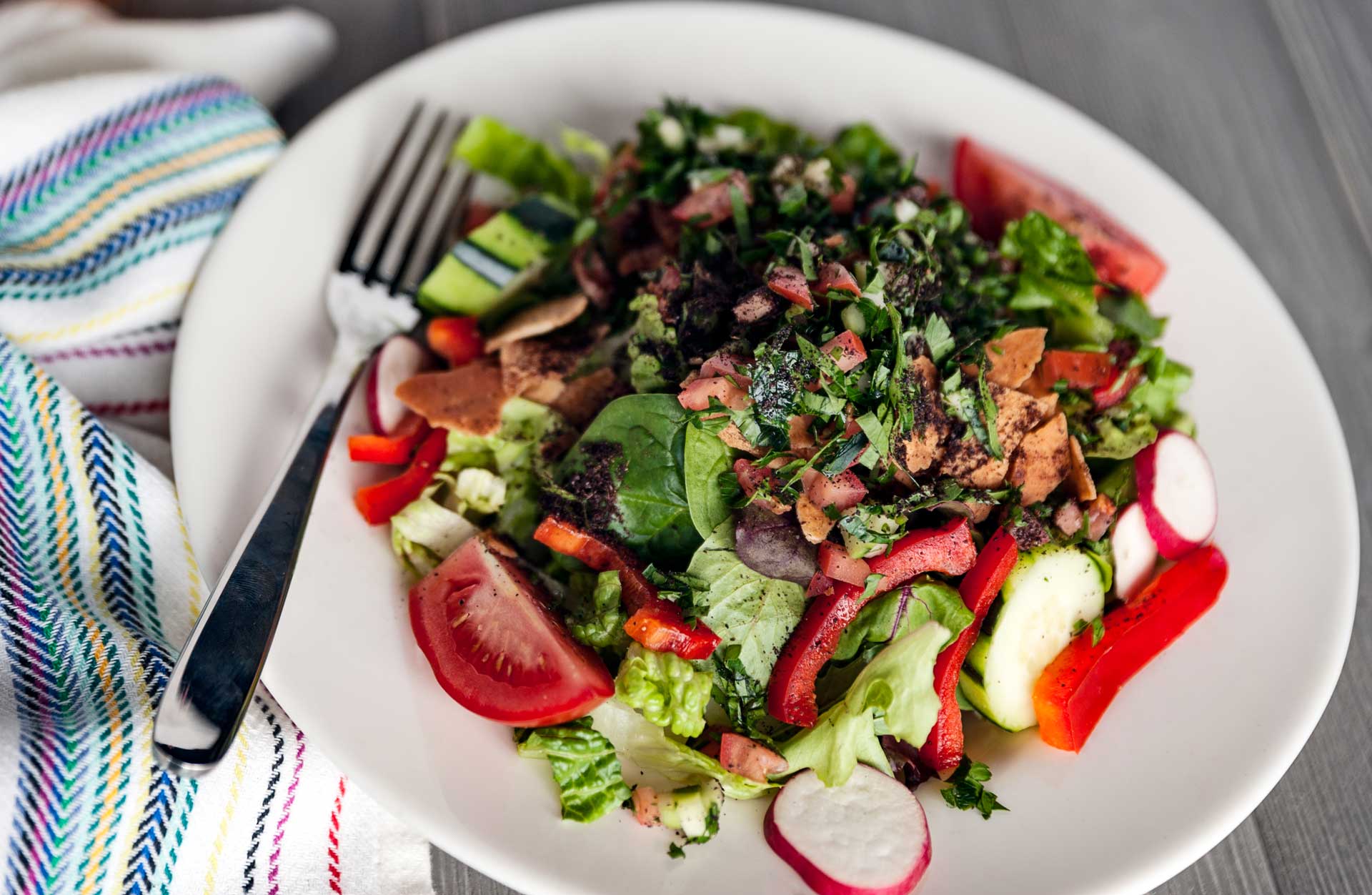 Fattoush salad